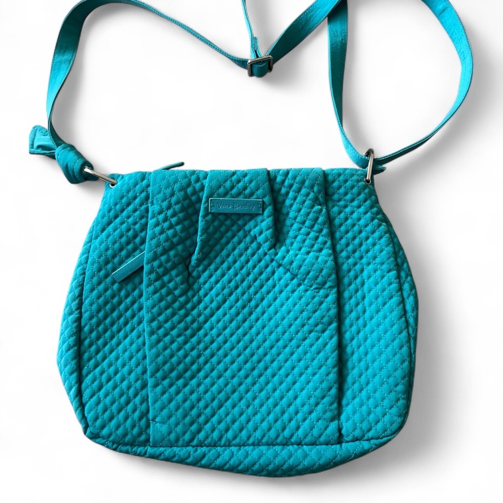 Vera Bradley Teal Quilted Crossbody Bag